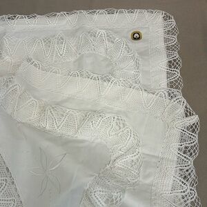 Handmade German Linen And Lace Pillow Covers